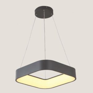 ΦΩΤΙΣΤΙΚΟ ΚΡΕΜΑΣΤΟ ΤΕΤΡΑΓΩΝΟ LED 40W 3000Κ ΓΚΡΙ EUROLAMP 144-17021