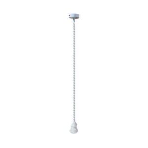 ΝΤΟΥΙ ΚΡΕΜΑΣΤΟ ΛΕΥΚΟ ΜΕ ΣΧΟΙΝΙ Ε27 EUROLAMP - 147-23160