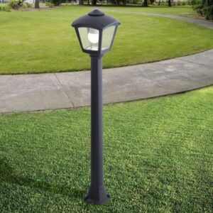 ΚΟΛΩΝΑ ΔΑΠΕΔΟΥ ΤΕΤΡΑΓΩΝΗ GIAFFA ROBY ΜΑΥΡΗ Ε27 200x945mm EUROLAMP - 145-26079