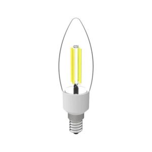 ΛΑΜΠΑ ΚΕΡΙ C35 FILAMENT 2,5W 525LM E14 3000K CLEAR EUROLAMP - 147-78327
