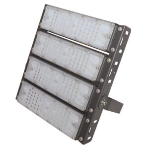 ΠΡΟΒΟΛΕΑΣ LED SMD 4Χ50/200W AC100-240V ΜΑΥΡΟΣ IP65 6500K PLUS EUROLAMP 146-69000