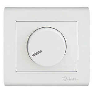 Dimmer 600W λευκό Makel Manolya - 41001A76