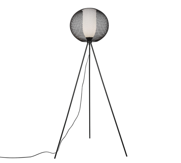 Φωτιστικό Δαπέδου Trio Lighting E27   Μαύρο Ματ Μεταλλικό    - 413900132