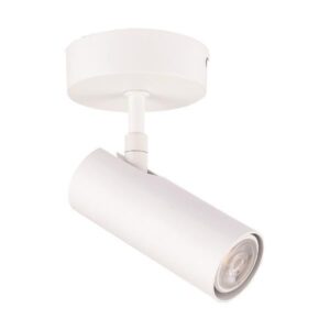 ΣΠΟΤ ΟΡΟΦΗΣ ΡΟΖΕΤΑ ΜΟΝΗ GU10 SLIM ΛΕΥΚΗ EUROLAMP 145-25000