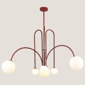 ΦΩΤΙΣΤΙΚΟ ΚΡΕΜΑΣΤΟ 6xG9W  ΚΟΚΚΙΝΟ EUROLAMP 144-20007