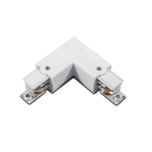WHITE 90° CORNER SUPPLY 4 WIRES LEFT ACA - 4WLWL