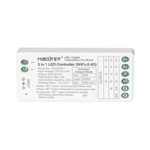 ΑΣΥΡΜΑΤΟ RF Wifi CONTROLLER RGB-RGBW 6A DC 12V/216W 24V/432W EUROLAMP - 145-71415