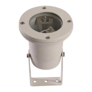 ΣΠΟΤ ΚΗΠΟΥ ΜΕΤΑΛΛΙΚΟ MR16 IP65 12V ΛΕΥΚΟ EUROLAMP - 147-68400