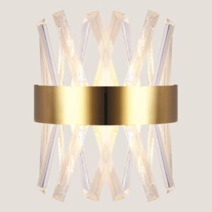 ΑΠΛΙΚΑ ΤΟΙΧΟΥ 4xG4 25x30 ΧΡΥΣΟ EUROLAMP 144-52007