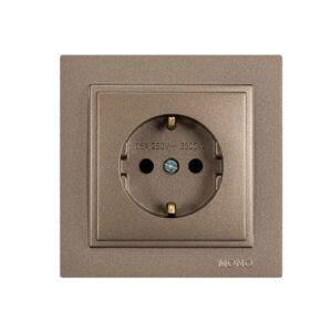ΠΡΙΖΑ ΣΟΥΚΟ 16A LIGHT FUME ΜΕ ΠΑΙΔΙΚΗ ΠΡΟΣΤΑΣΙΑ LIGHT FUME EUROLAMP - 152-10531