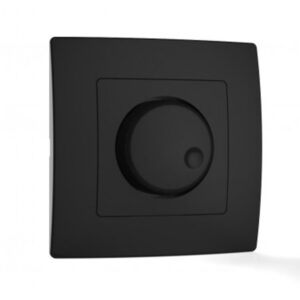 LILLIUM DIMMER 1000W ΜΑΥΡΟ ΜΑΤ MAKEL - 32054093