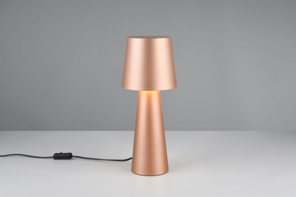 Πορτατίφ Καφέ Μεταλλικό NUBIAN 1xE27 Trio Lighting - 562900165