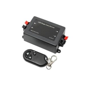 ΑΣΥΡΜΑΤΟ DIMMER LED ΜΟΝΟΧΡΩΜΗΣ ΤΑΙΝΙΑΣ 12V DC 96W /24V DC 192W EUROLAMP - 145-71400