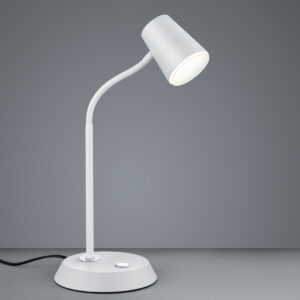 Πορτατίφ Trio Lighting LED 4,7W  Λευκό Ματ Μεταλλικό Step Dimmable 470lm 3000K  573190131