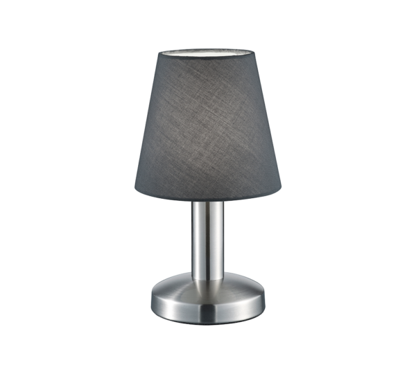 Επιτραπέζιο Φωτιστικό Trio Lighting MATS II 1x E14 Νίκελ Ματ Μεταλλικό αφής - 599700142