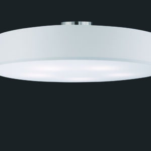 Φωτιστικό Οροφής Trio Lighting   E27 Νίκελ Ματ Μεταλλικό    603900501