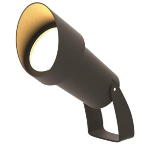 ΣΠOT ΚΗΠΟΥ ΠΛΑΣΤΙΚΟ ΜΕ ΚΑΛΥΠΤΡΟ GU10 IP65 230V Φ95X100 ΜΑΥΡΟ EUROLAMP - 145-82027