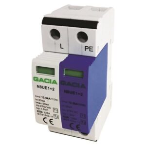 ΑΝΤΙΚΕΡΑΥΝΙΚΟ ΜΟΝΟΦΑΣΙΚΟ Τ1-Τ2 12.5kA 275V 1P+NPE EUROLAMP - 500-22203