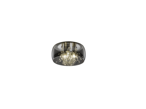 Φωτιστικό Οροφής Trio Lighting CRYSTEL  3x E14 Χρώμιο Γυαλί   - 616700306