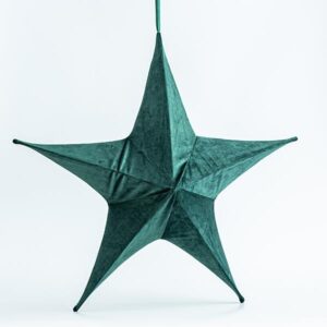 ΒΕΛΟΥΔΙΝΟ ΑΣΤΕΡΙ, ΠΡΑΣΙΝΟ, 65cm EUROLAMP - 600-45308
