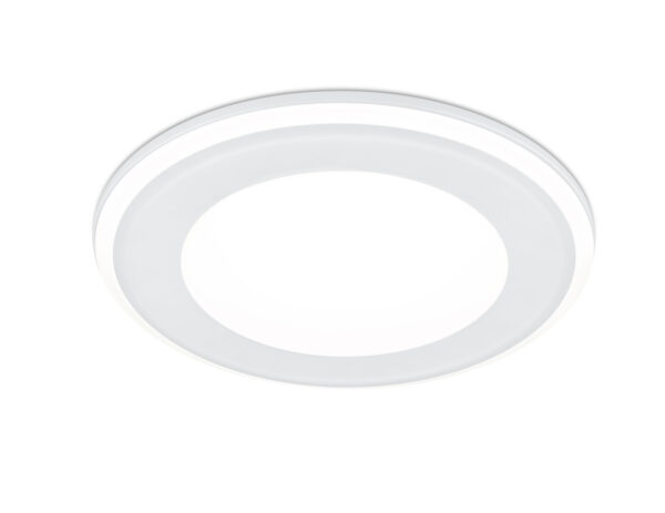 Χωνευτό Φωτιστικό Trio Lighting LED 10W  Λευκό Ματ Πλαστικό 1040lm 3000K  652410131