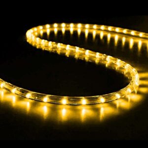 ΦΩΤΟΣΩΛΗΝΑΣ LED, ΠΡΟΣΤΑΣΙΑ UV, ΚΟΠΗ ΑΝΑ ΜΕΤΡΟ, ΜΟΝΟΚΑΝΑΛΟΣ, ΚΙΤΡΙΝΟ, 50m, 36 LED ΑΝΑ ΜΕΤΡΟ, IP65 EUROLAMP - 600-22232