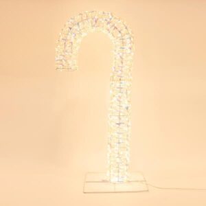 ΦΩΤΙΖΟΜΕΝΟ ΜΠΑΣΤΟΥΝΙ ΙΡΙΔΙΖΟΝ 74cm, 600 LED, 4,5V ΜΕΤΑΣΧΗΜΑΤΙΣΤΗ, TIMER, ΑΣΗΜΙ ΧΑΛΚΙΝΟ ΚΑΛΩΔΙΟ, ΘΕΡΜΟ ΛΕΥΚΟ LED, ΠΡΟΕΚΤΑΣΗ ΠΑΡΟΧΗΣ 5m, IP44 EUROLAMP - 600-22487