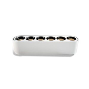 ΦΩΤΙΣΤΙΚΟ ΛΕΥΚΟ ΜΑΓΝΗΤΙΚΗΣ ΡΑΓΑΣ ULTRA SLIM 6W 3CCT 114.5x25x27.5mm 36⁰ EUROLAMP - 145-59531
