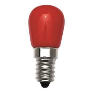 ΛΑΜΠΑ ΝΥΚΤΟΣ LED 1.5W E14 ΚΟΚΚΙΝΗ 220-240V EUROLAMP 147-82822