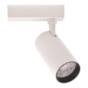 ΣΠΟΤ ΡΑΓΑΣ LED 2 ΓΡΑΜΜΩΝ 20W 4000K Φ70Χ160 ΛΕΥΚΟ PLUS EUROLAMP - 145-59050