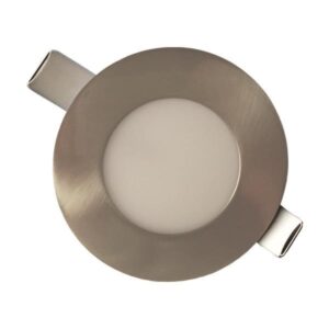 ΦΩΤΙΣΤΙΚΟ ΧΩΝΕΥΤΟ LED SLIM Φ85 3W 4000K ΣΑΤΙΝΕ PLUS EUROLAMP 145-68604