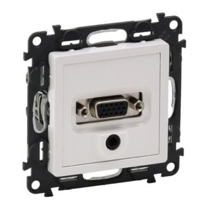 VALENA LIFE ΠΡ HD15+JACK 3,5ΜΜ WHITE LEGRAND - 753170