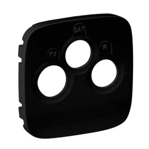 VALENA ALLURE ΠΛΑΚ TV-R-SAT BLACK LEGRAND - 754798