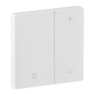 VALENA LIFE ΠΛΑΚ ΡΥΘΜ 2 ΠΛΗΚΤ WHITE LEGRAND - 754890