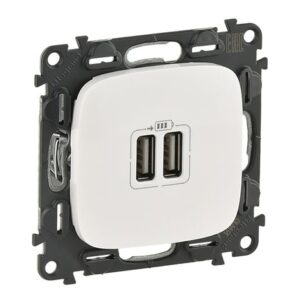 VALENA ALLURE ΠΡ 2ΧUSB ΦΟΡΤ 1500MA WHITE LEGRAND - 754995