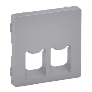 VALENA LIFE ΠΛΑΚ 2ΧRJ11/RJ45 ALUM LEGRAND - 755422