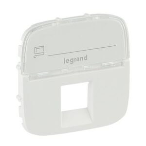 VALENA ALLURE ΠΛΑΚ RJ45 ΕΤΙΚ WHITE LEGRAND - 755475