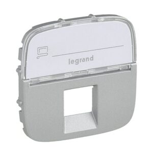 VALENA ALLURE ΠΛΑΚ RJ45 ΕΤΙΚ ALUM LEGRAND - 755477