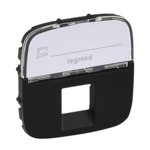 VALENA ALLURE ΠΛΑΚ RJ45 ΕΤΙΚ BLACK LEGRAND - 755478