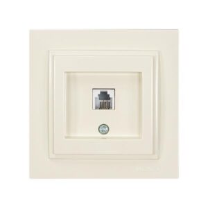 ΠΡΙΖΑ ΤΗΛΕΦΩΝΟΥ MONH RJ 11 ΜΠΕΖ EUROLAMP - 152-10238