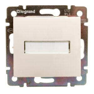ΜΠΟΥΤΟΝ ΕΞΩΘΥΡΑΣ ΚΡΕΜ LEGRAND VALENA - 774117