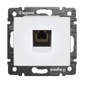 ΠΡΙΖΑ ΤΗΛΕΦΩΝΟΥ RJ11 1 ΕΞ. ΛΕΥΚΗ LEGRAND VALENA - 774438