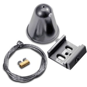 ΚΡΕΜΑΣΗ ΡΑΓΑΣ 2 ΚΑΛΩΔΙΩΝ SILVER GREY ACA - 2WKRGG