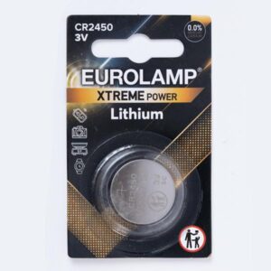 ΜΠΑΤΑΡΙΑ ΛΙΘΙΟΥ EXTREME CR2450 1τμχ EUROLAMP - 147-24135