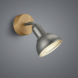 Σποτ Trio Lighting   E14 Νίκελ Αντικέ Μεταλλικό    803400167