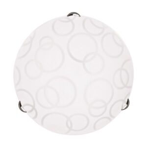 ΠΛΑΦΟΝΙΕΡΑ ΤΟΙΧΟΥ "LEIA" Φ30 Ε27 ΛΕΥΚΟ/ ΝΙΚΕΛ EUROLAMP 145-22401
