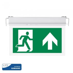 LED Φωτιστικό Ασφαλείας Χωνευτό 2W V-TAC PRO Samsung Chip IP20 140lm Ψυχρό Λευκό 6000K - 835