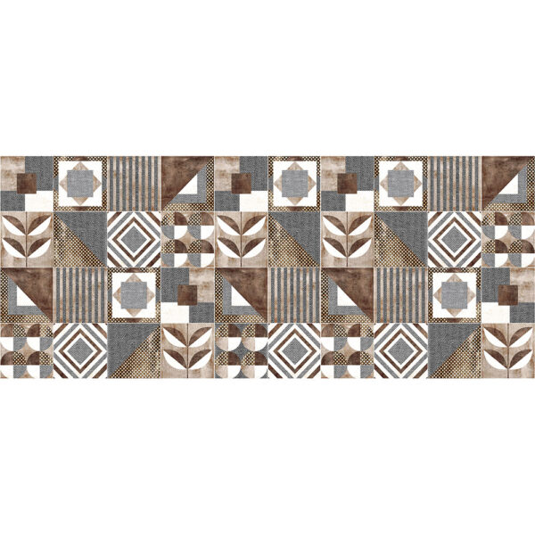 Brown Cementine - M διάδρομος βινυλίου Ango - 83514