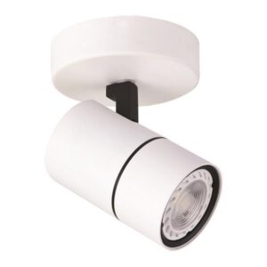 ΣΠΟΤ ΟΡΟΦΗΣ ΡΟΖΕΤΑ ΜΟΝΗ GU10 ΛΕΥΚΗ/ ΜΑΥΡΗ EUROLAMP 145-25010