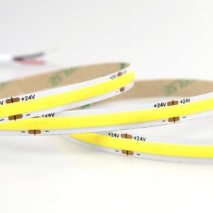 ΤΑΙΝΙΑ LED COB 5M 12W 24V ΚΙΤΡΙΝΟ 480L/M IP44 PRO EUROLAMP - 145-72027